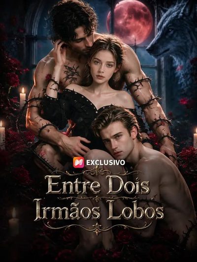 Capa da minissérie Entre Dois Irmãos Lobos