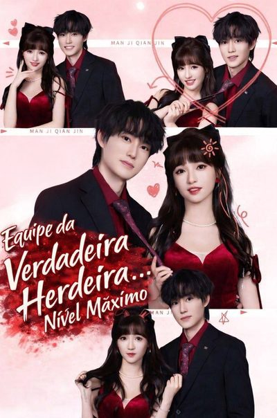 Capa da minissérie Equipe da Verdadeira Herdeira.. Nível Máximo