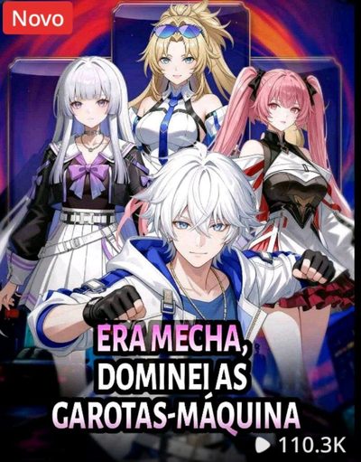 Capa da minissérie Era Mecha, Dominei as Garotas Máquina