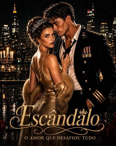 Capa da minissérie Escândalo o Amor que Desafiou Tudo