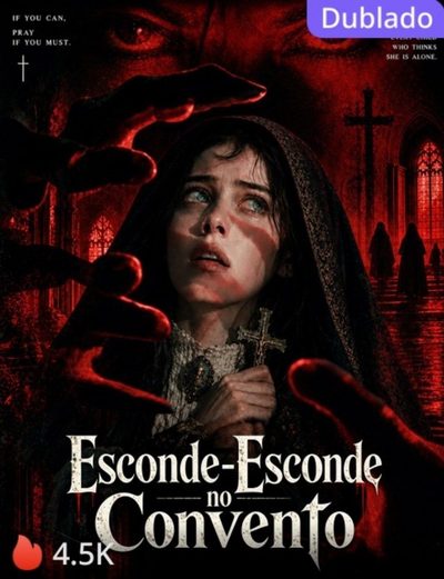 Capa da minissérie Esconde-esconde no Convento