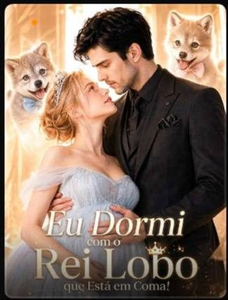 Capa da minissérie EU DORMI COM O REI LOBO QUE ESTÁ EM COMA (miss gravações)