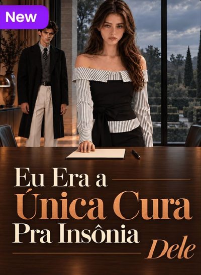 Capa da minissérie Eu Era a Única Cura Pra Insônia Dele
