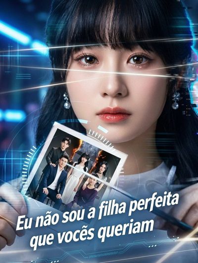 Capa da minissérie EU NÃO SOU A FILHA PERFEITA QUE VOCÊS QUERIAM The AI Sister Who Stole My Family