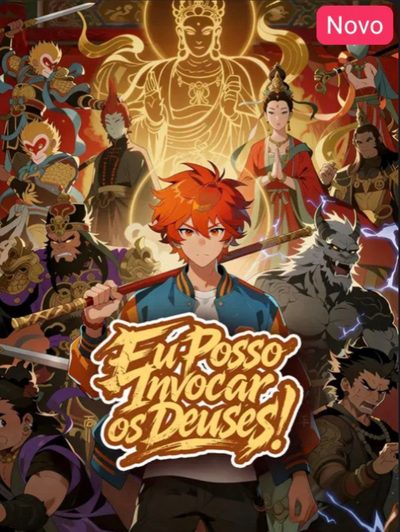 Capa da minissérie Eu Posso Invocar os Deuses!