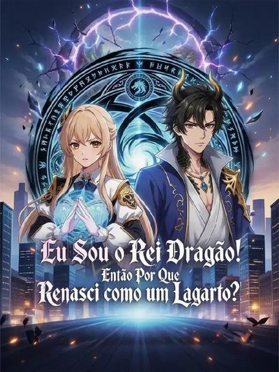 Capa da minissérie Eu Sou o Rei Dragão! Então por que Renasci Como um Lagarto?