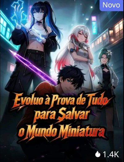 Capa da minissérie Evoluo à Prova de Tudo para Salvar o Mundo Miniatura