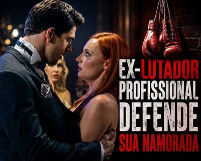 Capa da minissérie EX-LUTADOR PROFISSIONAL DEFENDE SUA NAMORADA EX-PRO FIGHTER DEFENDS HIS LADY Legenda exclusiva dizis Premium �