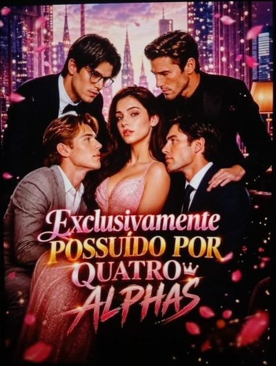 Capa da minissérie Exclusivamente Possuído por Quatro Alphas