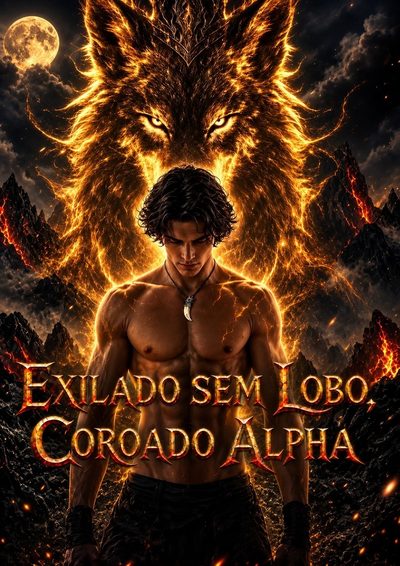 Capa da minissérie Exilado Sem Lobo, Coroado Alpha