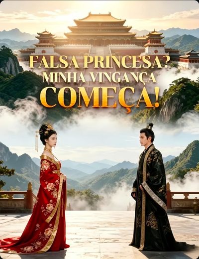 Capa da minissérie Falsa Princesa? Minha Vingança Começa!