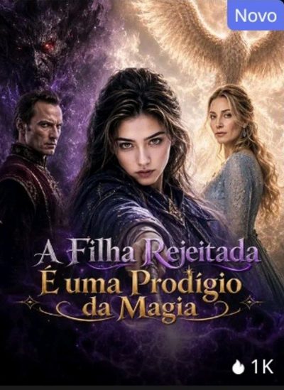 Capa da minissérie Filha Rejeitada É uma Prodígio da Magia