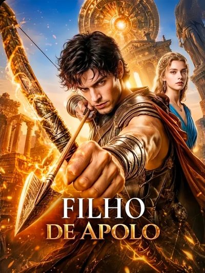 Capa da minissérie Filho de Apolo
