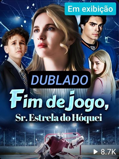 Capa da minissérie FIM DE JOGO, SR ESTRELA DO HÓQUEI dublado