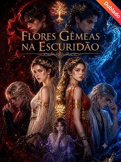 Capa da minissérie Flores Gêmeas na Escuridão (dublado)