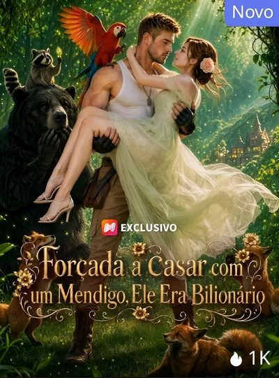 Capa da minissérie Forçada a Casar com um Mendigo, Ele Era Bilionário