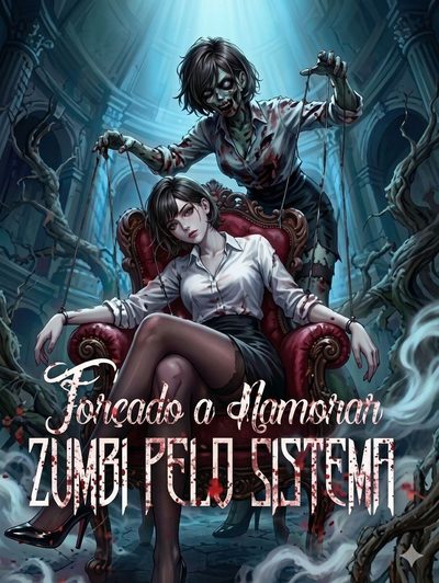 Capa da minissérie Forçado a Namorar Zumbi Pelo Sistema