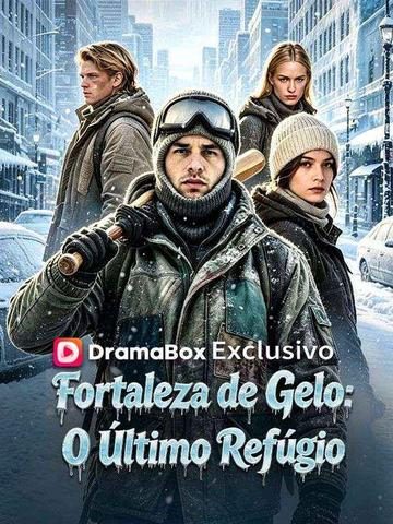 Capa da minissérie Fortaleza de Gelo: o Úlitmo Refúgio -