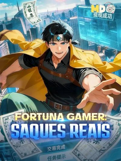 Capa da minissérie Fortuna Gamer: Saques Reais