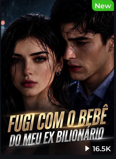 Capa da minissérie Fugi com o Bebê do Meu Ex Bilionário