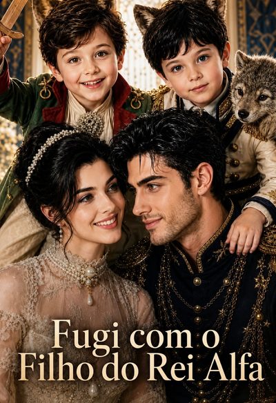 Capa da minissérie Fugi com o Filho do Rei Alfa
