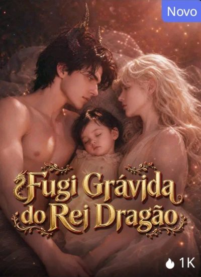 Capa da minissérie Fugi Grávida do Rei Dragão