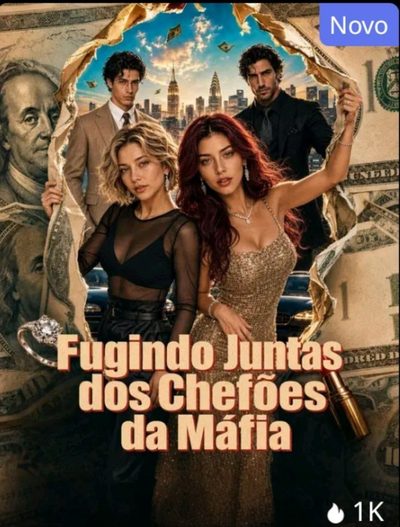 Capa da minissérie Fugindo Juntas dos Chefões da Máfia