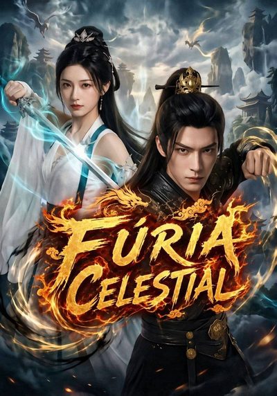 Capa da minissérie Fúria Celestial