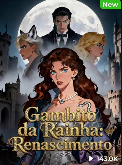 Capa da minissérie Gambito da Rainha Renascimento