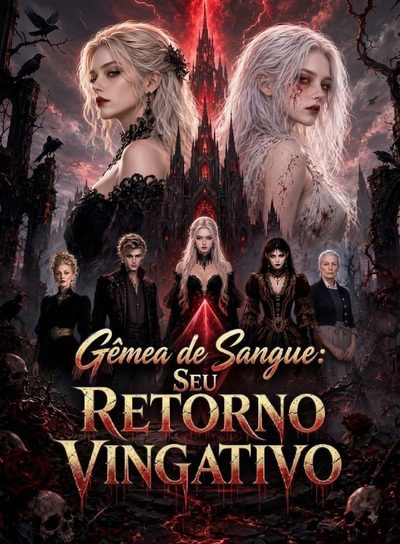 Capa da minissérie Gêmeas de Sangue Seu Retorno Vingativo