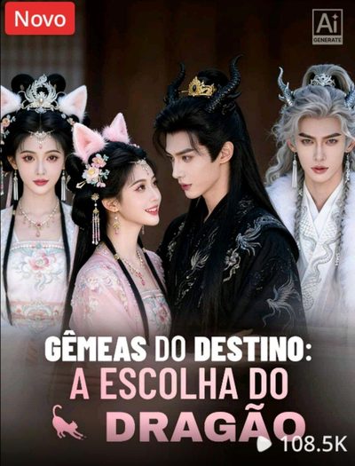 Capa da minissérie Gêmeas do Destino: a Escolha do Dragão Legendado