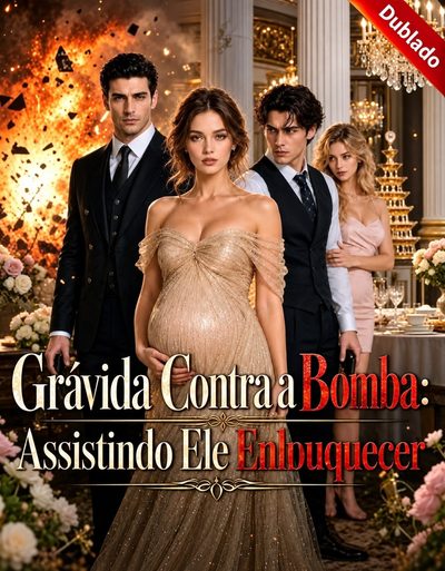 Capa da minissérie Grávida Contra a Bomba: Assistindo Ele Enlouquecer