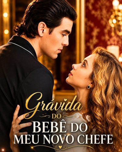 Capa da minissérie Grávida do Bebê do Meu Novo Chefe
