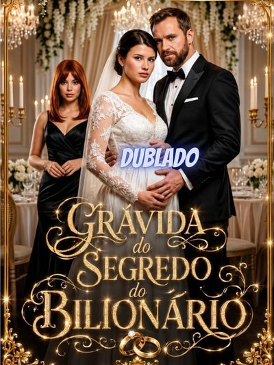Capa da minissérie Grávida do Segredo do Bilionário