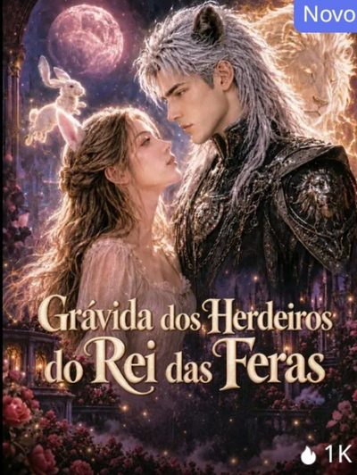 Capa da minissérie Grávida dos Herdeiros do Rei das Feras
