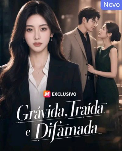 Capa da minissérie Grávida, Traída e Difamada
