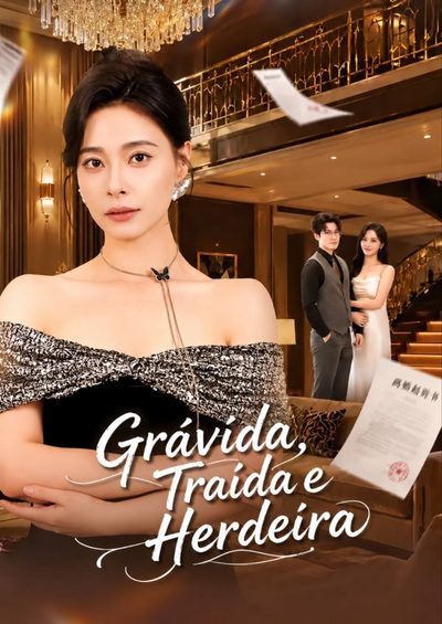 Capa da minissérie Grávida Traída e Herdeira
