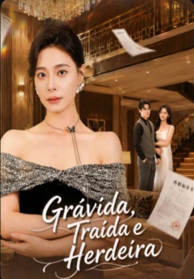 Capa da minissérie Grávida, Traída e Herdeira