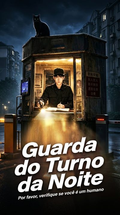 Capa da minissérie Guarda do Turno da Noite por Favor , Verifique Se Você É um Humano