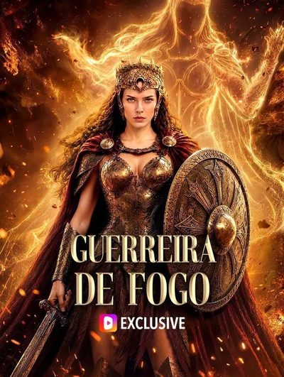 Capa da minissérie Guerreira de Fogo