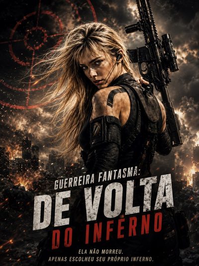 Capa da minissérie Guerreira Fantasma: de Volta do Inferno Back From Hell - Completo