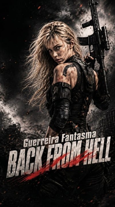 Capa da minissérie Guerreira Fantasma de Volta do Inferno