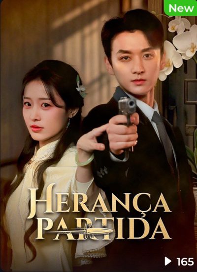 Capa da minissérie Herança Partida 🫰🏽