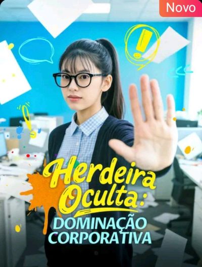 Capa da minissérie Herdeira Oculta: Dominação Corporativa