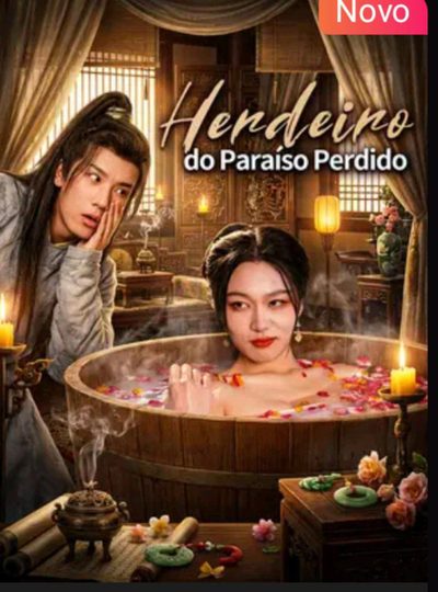 Capa da minissérie Herdeiro do Paraíso Perdido