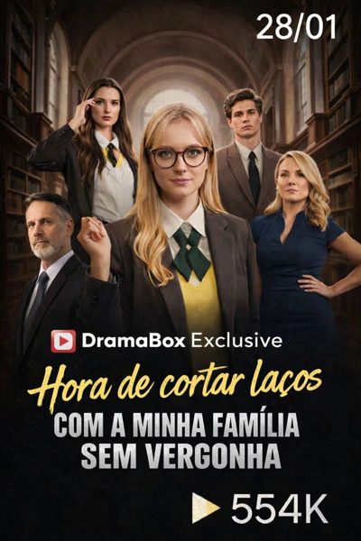 Capa da minissérie Hora de Cortar Laços com a Minha Família Sem Vergonha