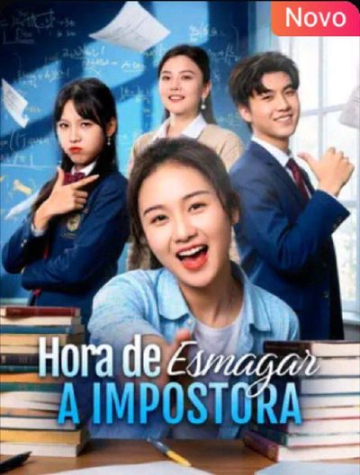 Capa da minissérie Hora de Esmagar a Impostora