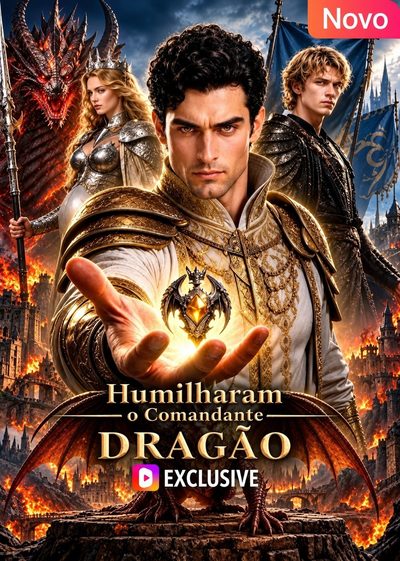 Capa da minissérie Humilharam o Comandante Dragão