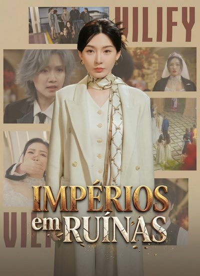 Capa da minissérie Impérios em Ruínas