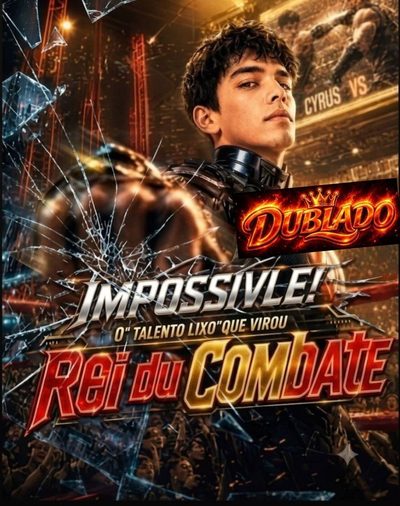 Capa da minissérie Impossível o Talento Lixo que Virou Rei do Combate ��dublado��